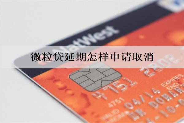 微粒貸延期怎樣申請取消？詳細(xì)取消流程及注意事項分享