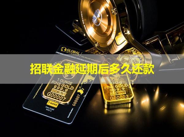 招聯(lián)金融延期后多久還款？看完就懂