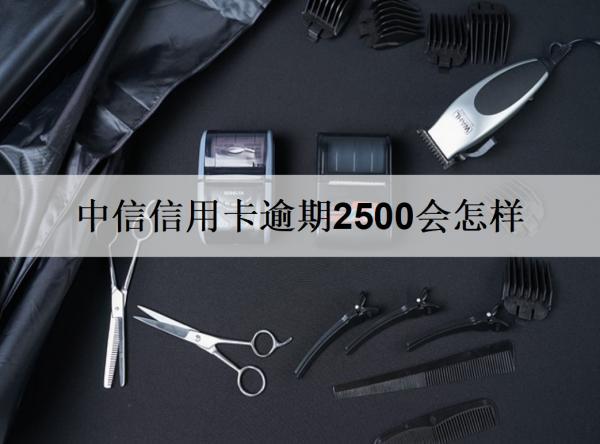 中信信用卡逾期2500會怎樣？逾期后該怎么做？
