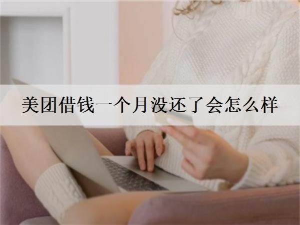 美團(tuán)借錢一個(gè)月沒還了會(huì)怎么樣？美團(tuán)借錢還不上解決辦法及后果