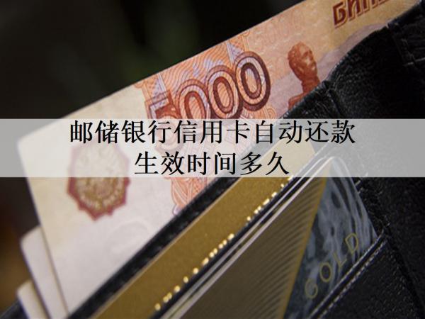 郵儲銀行信用卡自動還款生效時間多久？還款方式有哪些？