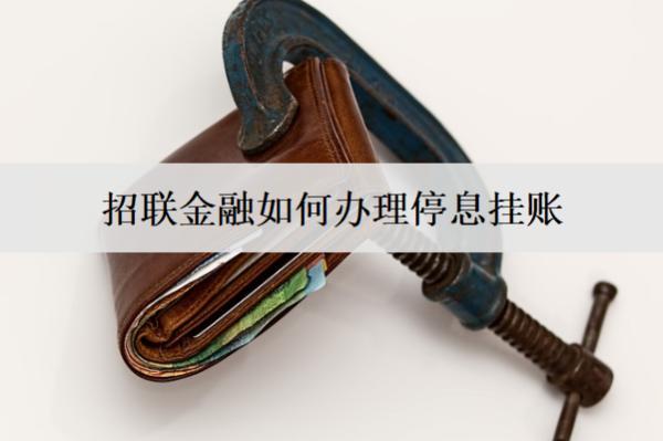 招聯(lián)金融如何辦理停息掛賬？招聯(lián)金融停息掛賬詳細(xì)辦理步驟介紹