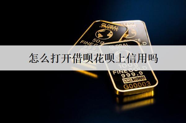 怎么打開(kāi)借唄花唄上信用嗎？逾期上信用有哪些影響？