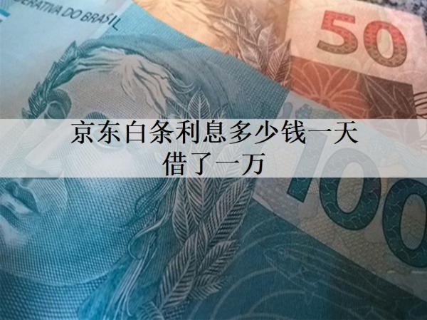 京東白條利息多少錢一天借了一萬(wàn)？借一萬(wàn)能延期嗎？
