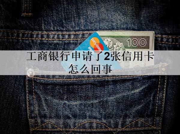 工商銀行申請了2張信用卡怎么回事？信用卡申請條件有哪些？