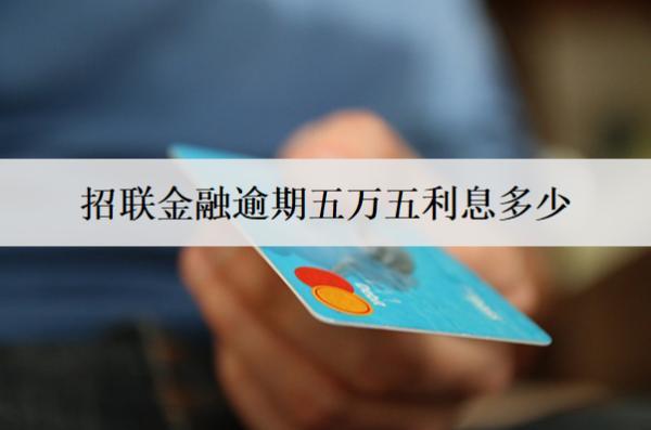 招聯(lián)金融逾期五萬五利息多少？會起訴嗎？