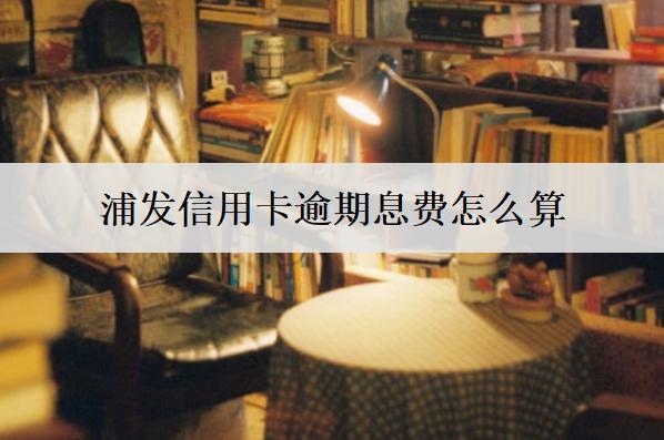 浦發(fā)信用卡逾期息費(fèi)怎么算？能減免嗎？