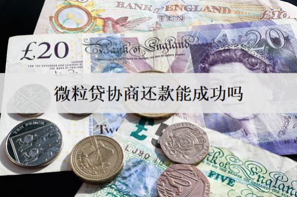 微粒貸協(xié)商還款能成功嗎