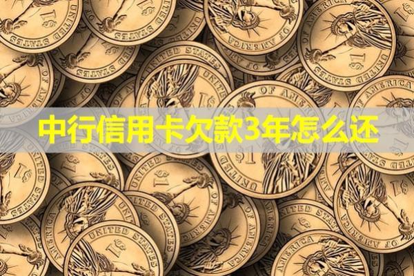 中行信用卡欠款3年怎么還？詳細(xì)計(jì)劃