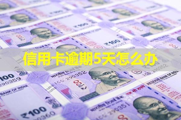 信用卡逾期5天怎么辦？會帶來哪些影響？