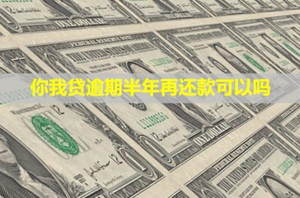 你我貸逾期半年再還款可以嗎？會凍結(jié)微信和銀行卡嗎？