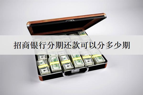 招商銀行分期還款可以分多少期？有哪些條件？