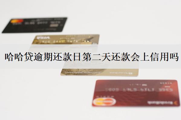哈哈貸逾期還款日第二天還款會(huì)上信用嗎？