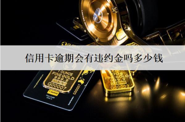 信用卡逾期會(huì)有違約金嗎多少錢(qián)？