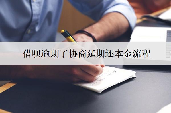 借唄逾期了協(xié)商延期還本金，流程介紹！