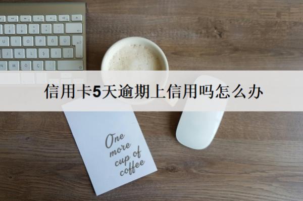 信用卡5天逾期上信用嗎怎么辦？
