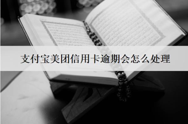 支付寶美團(tuán)信用卡逾期會(huì)怎么處理？有什么后果？