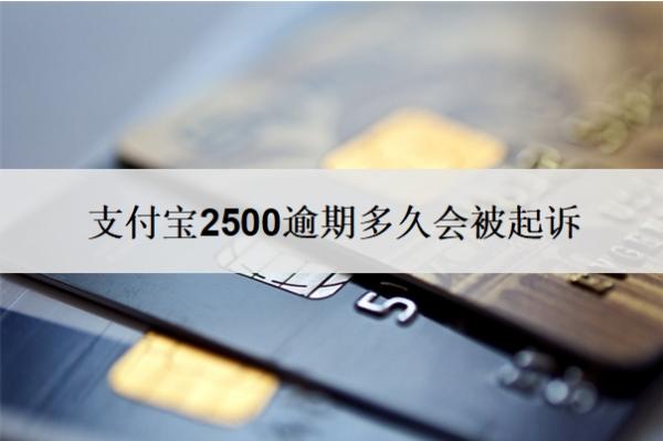支付寶2500逾期多久會(huì)被起訴