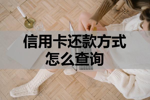 信用卡還款方式怎么查詢