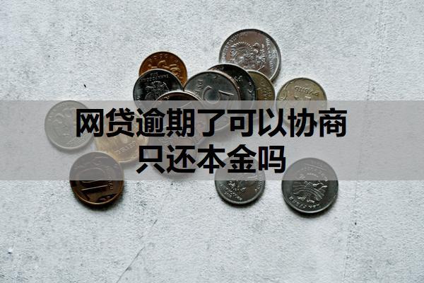 網(wǎng)貸逾期了可以協(xié)商只還本金嗎？還不上最壞的后果是什么？