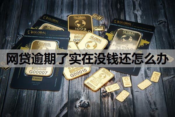 網(wǎng)貸逾期了實(shí)在沒(méi)錢(qián)還怎么辦