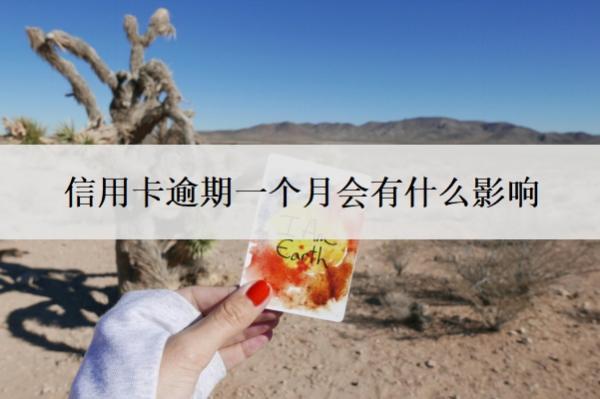 信用卡逾期一個月會有什么影響？無力償還怎么停息掛賬？