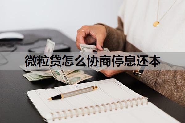 微粒貸怎么協(xié)商停息還本？微粒貸延遲還款會怎樣？