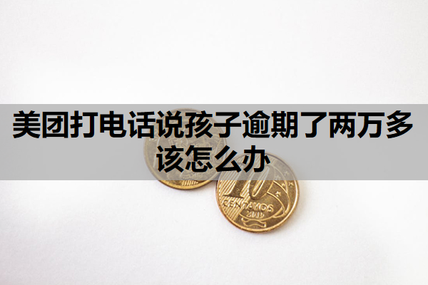 美團(tuán)打電話說孩子逾期了兩萬多該怎么辦？借款協(xié)商延期還款怎么做？