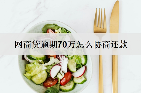 網(wǎng)商貸逾期70萬怎么協(xié)商還款？逾期7000會怎么樣??？