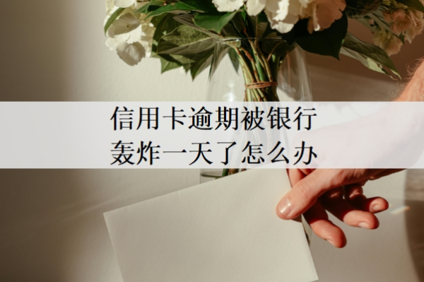 信用卡逾期被銀行轟炸一天了怎么辦